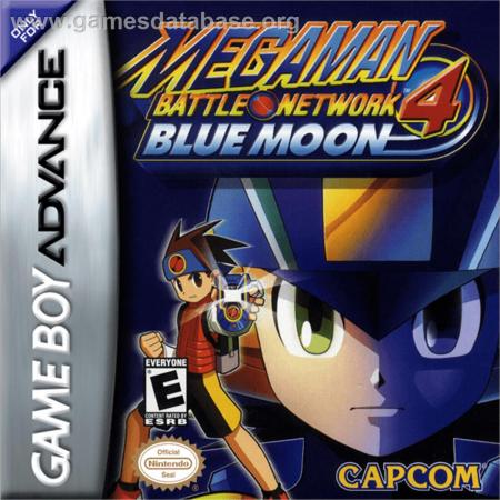 Cover Megaman Battle Network 4 - Blue Moon for Game Boy Advance